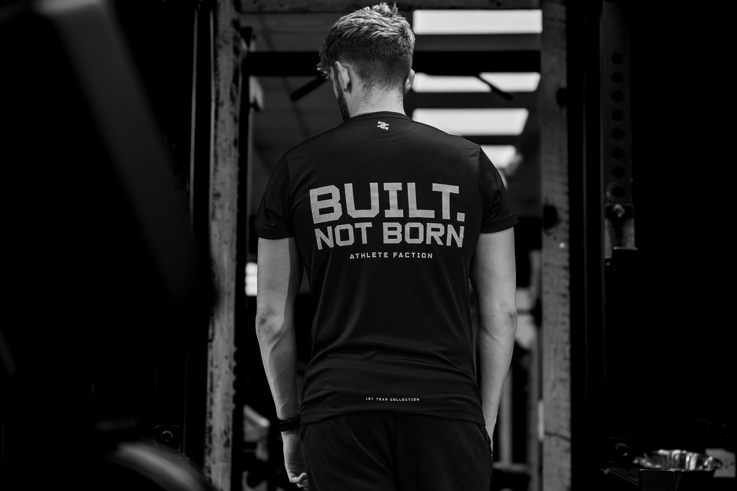 Built Not Born Muscle Fit T-Shirt