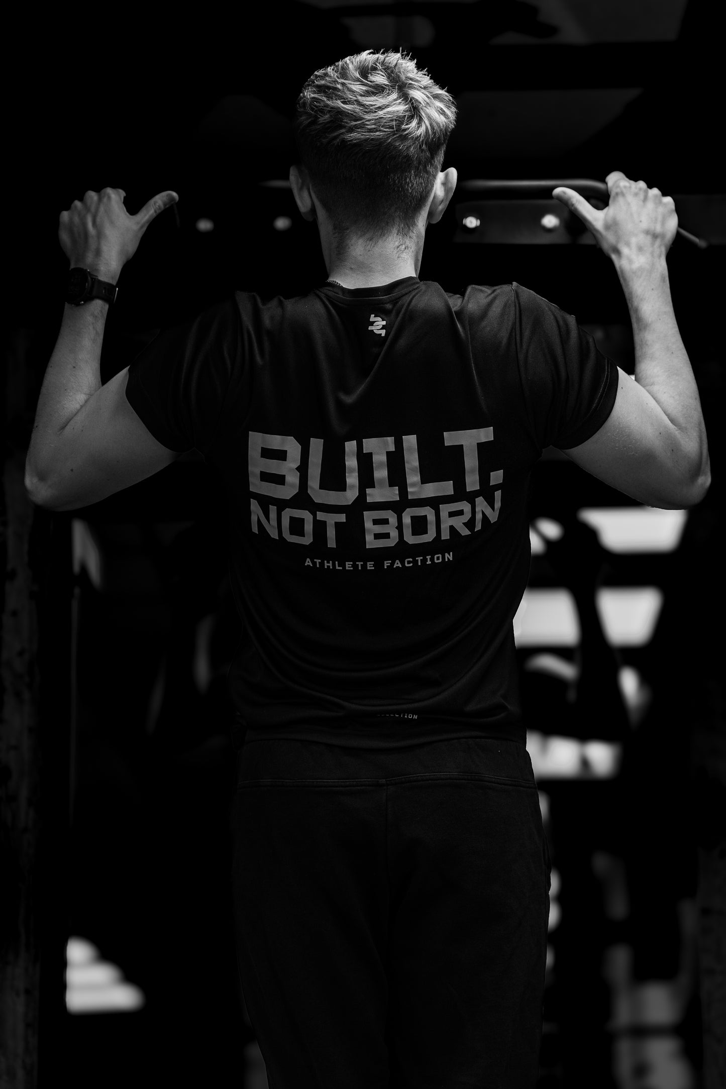 Built Not Born Muscle Fit T-Shirt